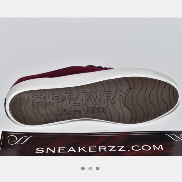 WOMEN'S SPERRY PIER VIEW WOOL SNEAKER purple - Picture 2 of 3